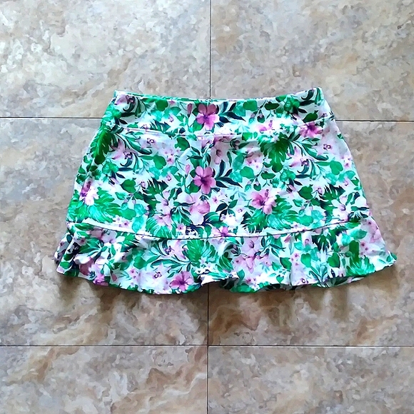 Tommy Bahama Dresses & Skirts - Tommy Bahama printed Flounce ruffle hem Golf skirt skort, size XL